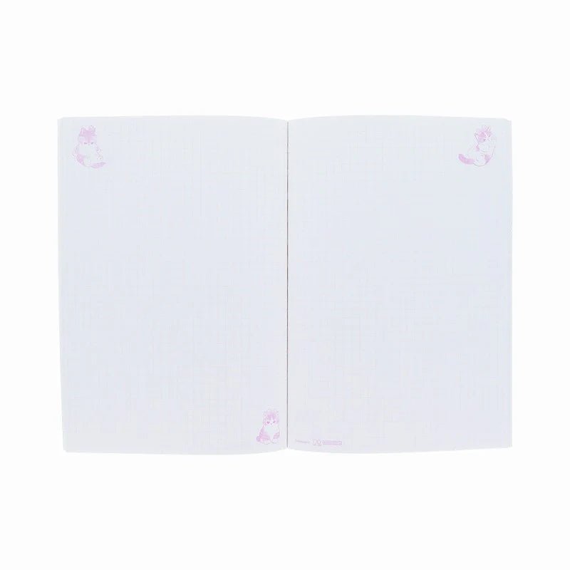 [CREAM] "Mofusand Ribbon" A5 Notebook - Rosey’s Kawaii Shop