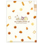 [CREAM] "Sanrio Retro Bread" Index File Folder - Rosey’s Kawaii Shop