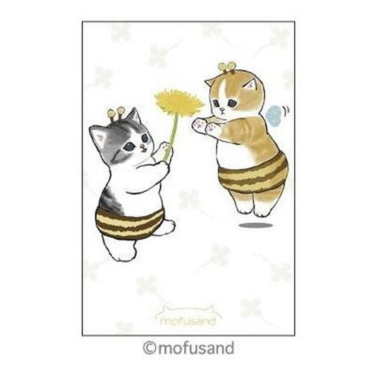 [DANDELION] "Mofusand Bumble Bee" Postcard - Rosey’s Kawaii Shop