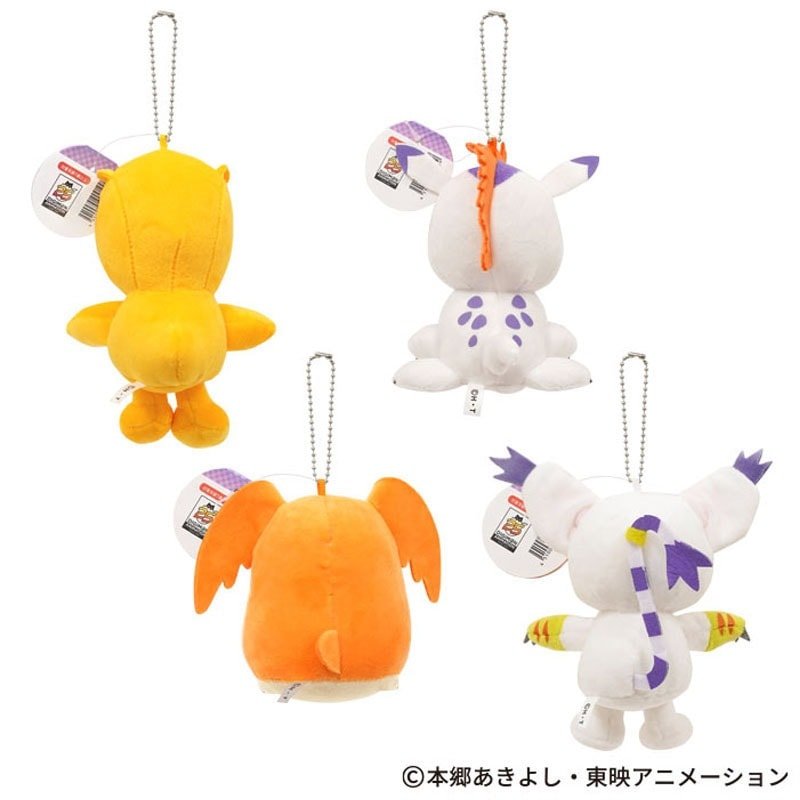 "Digimon Adventure" Plush Keychain - Rosey’s Kawaii Shop