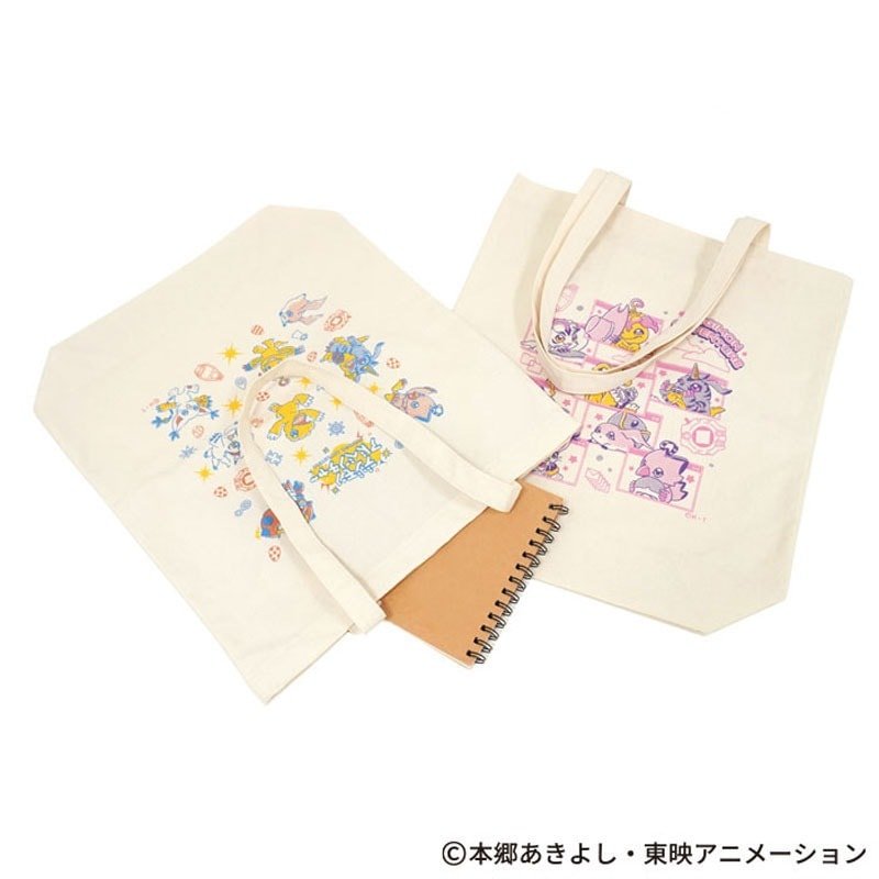 "Digimon Adventure" Tote Bag - Rosey’s Kawaii Shop