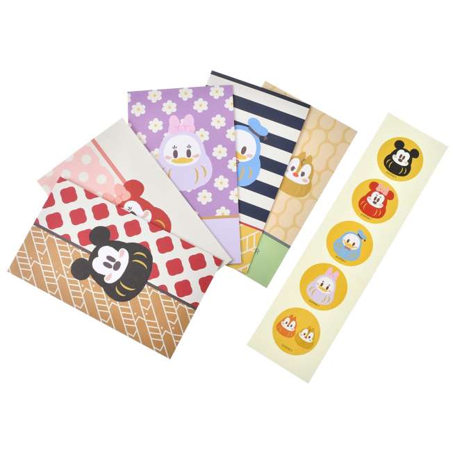 "Disney 2025 New Year" Envelopes - Rosey’s Kawaii Shop