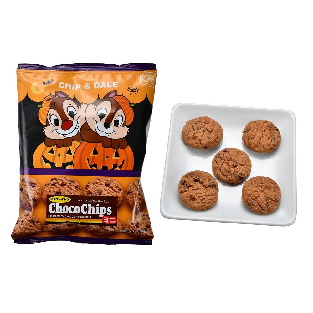 DISNEY HALLOWEEN "Chip & Dale Choco Chips" Cookies - Rosey’s Kawaii Shop