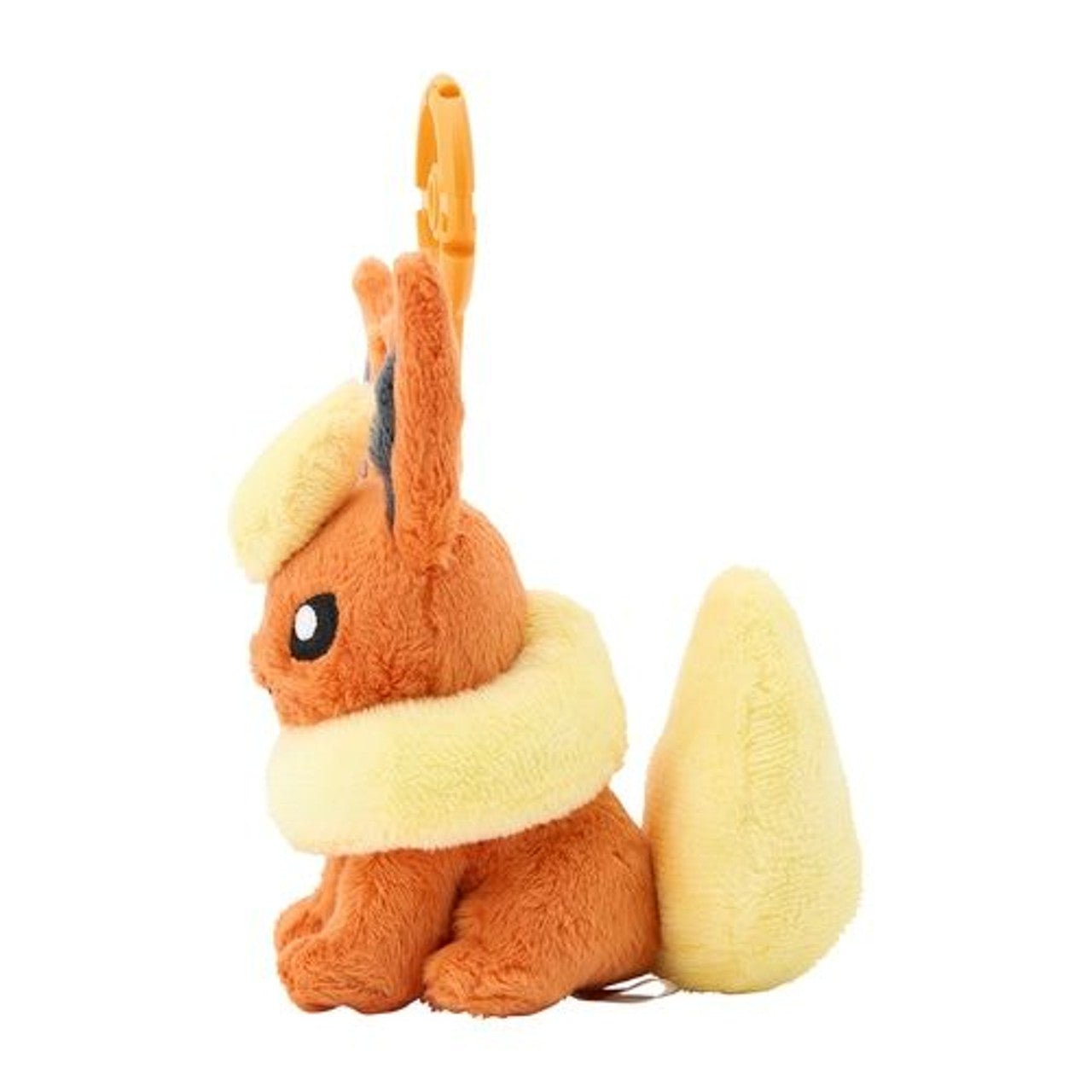 [FLAREON] "Pokemon Center" Plush Keychain w/ Carabiner - Rosey’s Kawaii Shop