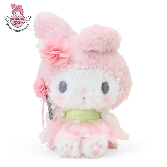 [FLOWER] LIMITED "My Melody 50th Anniversary" Plush - Rosey’s Kawaii Shop