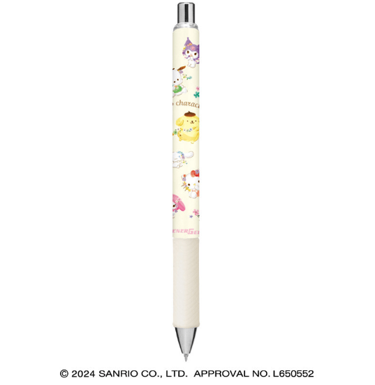 [FLOWERS] ENERGEL "Sanrio" Ballpoint Pen - Rosey’s Kawaii Shop