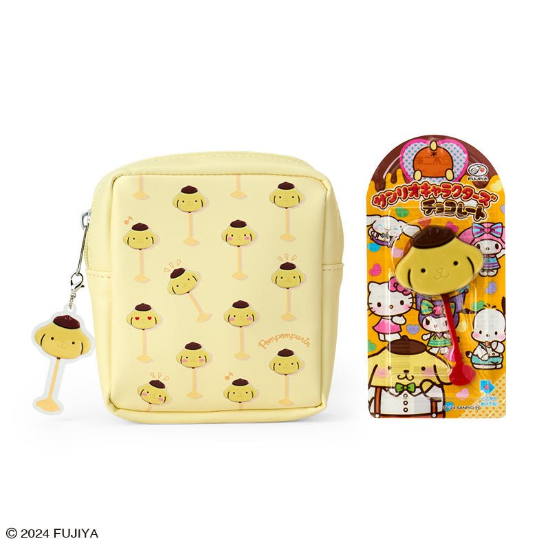 "FUJIYA Chocolate Bar x Sanrio" Pouch - Rosey’s Kawaii Shop