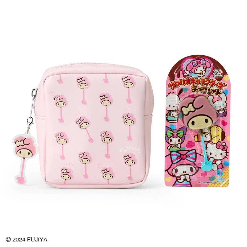 "FUJIYA Chocolate Bar x Sanrio" Pouch - Rosey’s Kawaii Shop