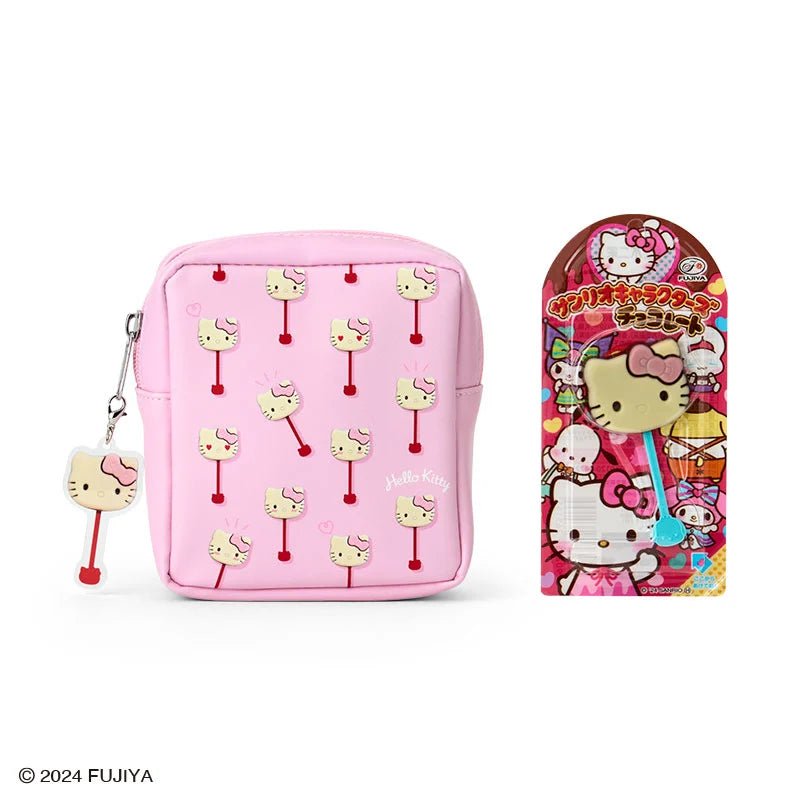 "FUJIYA Chocolate Bar x Sanrio" Pouch - Rosey’s Kawaii Shop