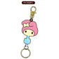 "FUJIYA Chocolate Stick x Sanrio" Rubber Reel Keychain - Rosey’s Kawaii Shop