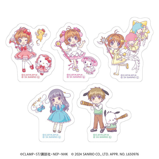 [FULL BODY] "Cardcaptor Sakura x Sanrio" Sticker Flakes - Rosey’s Kawaii Shop