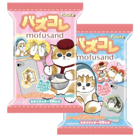 FURUTA "Mofusand Sticker & Cookie" Blind Bag - Rosey’s Kawaii Shop