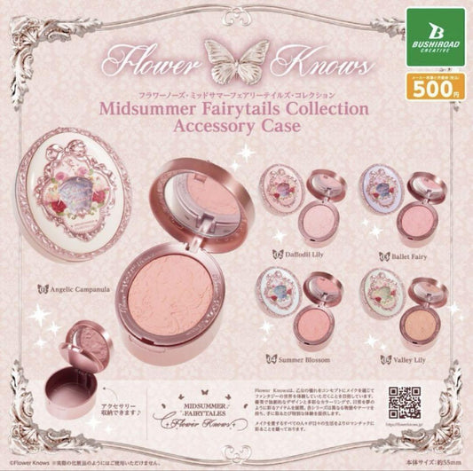 *GACHAPON* "Flower Knows Midsummer Fairytails" Accessory Case - Rosey’s Kawaii Shop