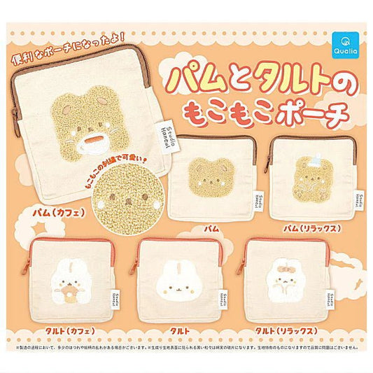 *GACHAPON* "Pam & Tart Mokomoko Pouch" - Rosey’s Kawaii Shop