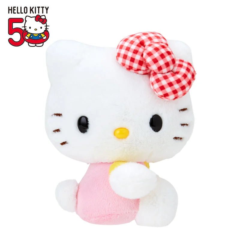 [GINGHAM RIBBON] "Limited Hello Kitty 50th Anniversary Shop" Plush - Rosey’s Kawaii Shop