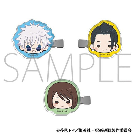 [GOJO / GETO / SHOKO] "Jujutsu Kaisen Season 2 Hidden Inventory / Premature Death" Hair Clips - Rosey’s Kawaii Shop