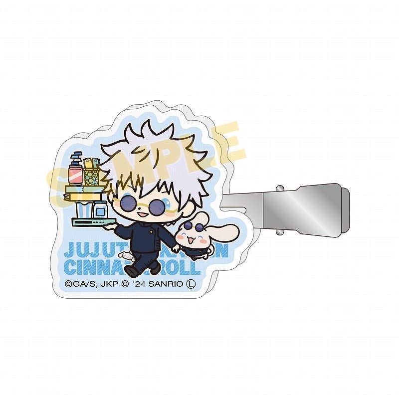 [GOJO x Cinamoroll] "Jujutsu Kaisen x Sanrio" Hair Clip Set - Rosey’s Kawaii Shop