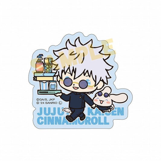 [GOJO x Cinnamoroll] "Jujutsu Kaisen x Sanrio" Sticker - Rosey’s Kawaii Shop