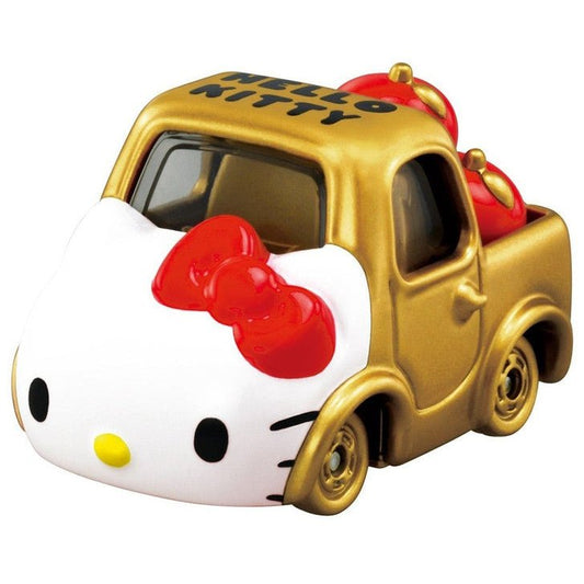 [GOLD] DREAM TOMICA "Hello Kitty 50th Anniversary Car" Figure - Rosey’s Kawaii Shop