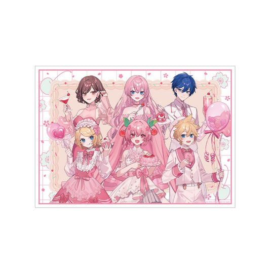 [GROUP MIX] "Sakura Miku Cherry Blossom Pary" A3 Poster - Rosey’s Kawaii Shop