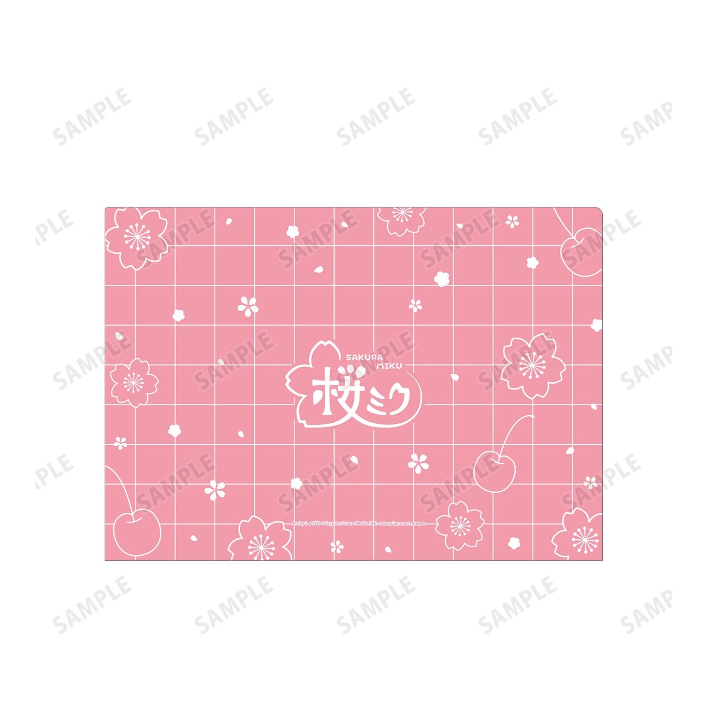 [GROUP MIX] "Sakura Miku Cherry Blossom Pary" A4 File Folder - Rosey’s Kawaii Shop