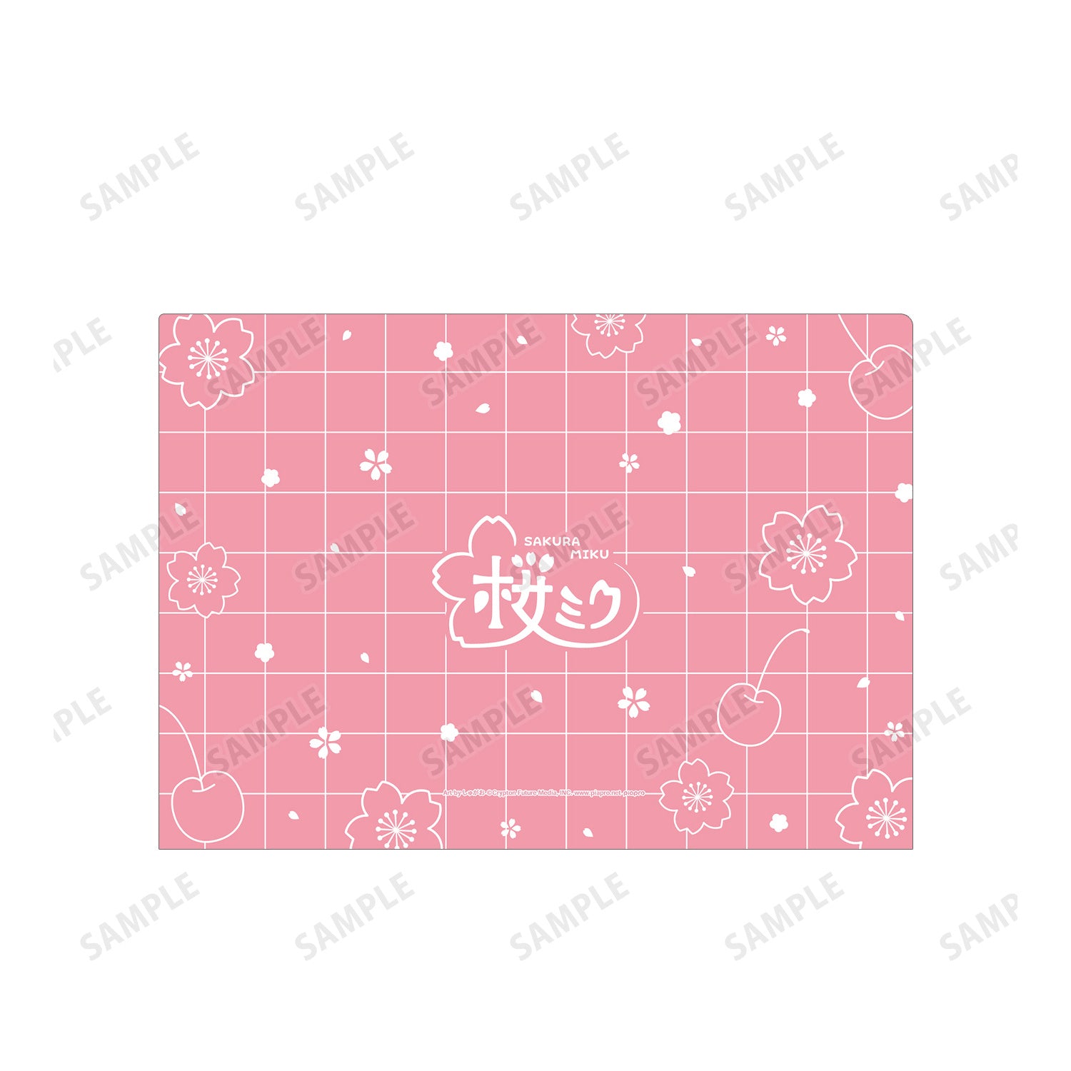 [GROUP MIX] "Sakura Miku Cherry Blossom Pary" A4 File Folder - Rosey’s Kawaii Shop