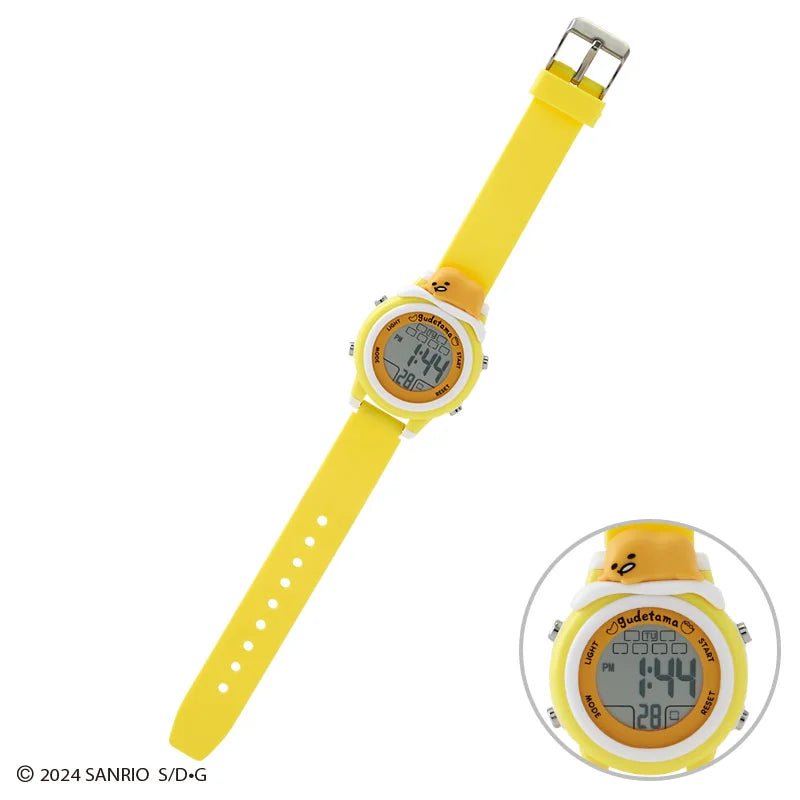 [GUDETAMA] "Gudetama & Kirimi - chan Festival" Digital Watch - Rosey’s Kawaii Shop