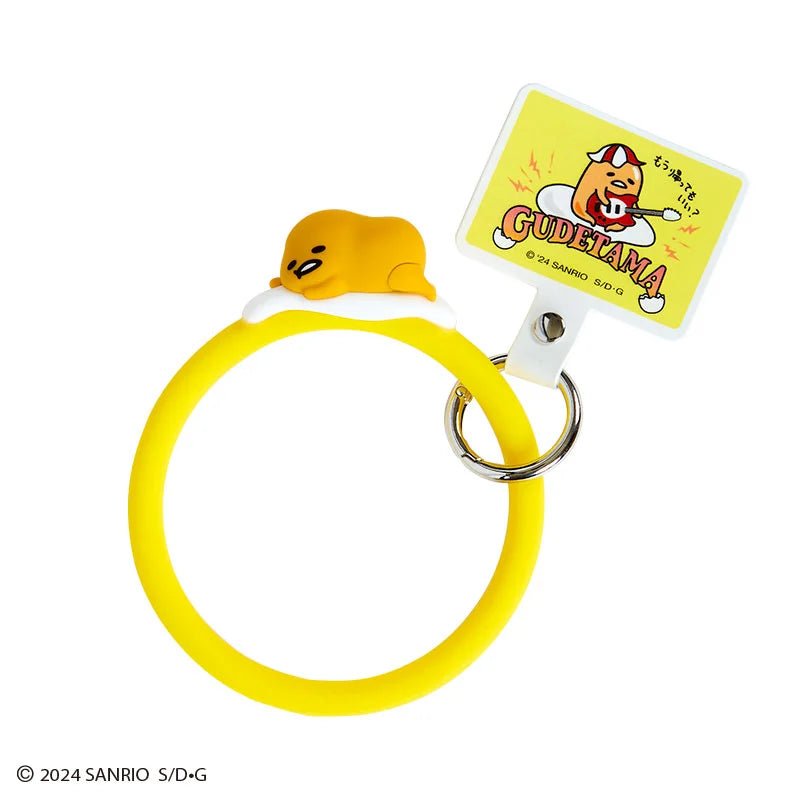 [GUDETAMA] "Gudetama & Kirimi - chan Festival" Smartphone Ring Strap - Rosey’s Kawaii Shop