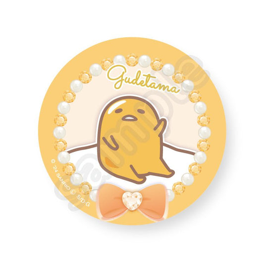 [GUDETAMA] "Sanrio Bijou Deco" Badge - Rosey’s Kawaii Shop