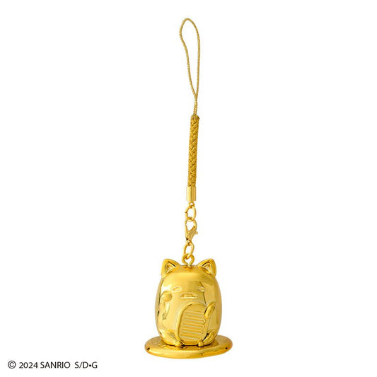 [GUDETAMA] "Sanrio Chinese Zodiac" Gold Netsuke Keychain - Rosey’s Kawaii Shop