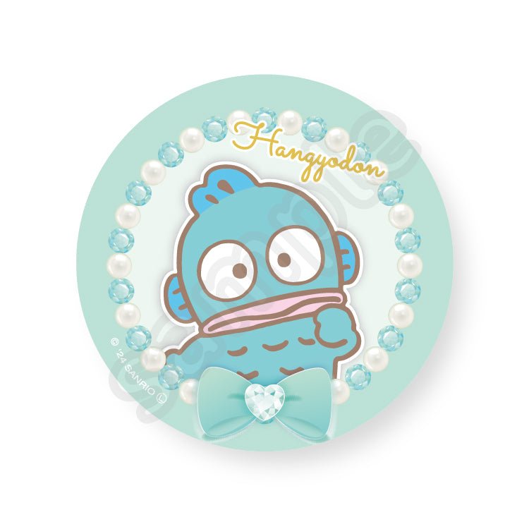 [HANGYODON] "Sanrio Bijou Deco" Badge - Rosey’s Kawaii Shop