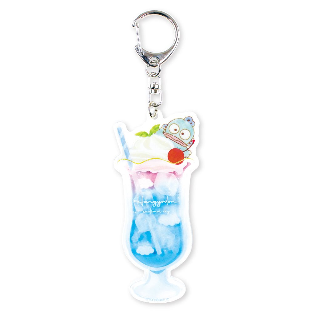 [HANGYODON] "Sanrio Emotional Sky Drink" Keychain - Rosey’s Kawaii Shop