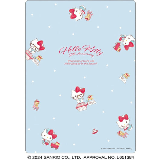 "Hello Kitty 50th Anniversary" Shitakaji [Plastic Sheet] - Rosey’s Kawaii Shop