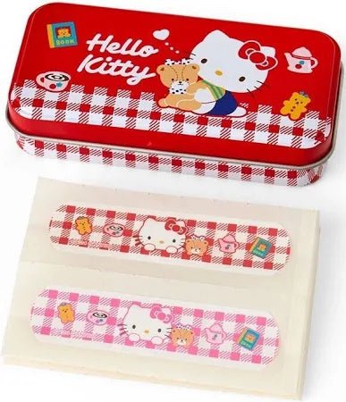 [HELLO KITTY] "Sanrio Bandages & Tin Case" - Rosey’s Kawaii Shop