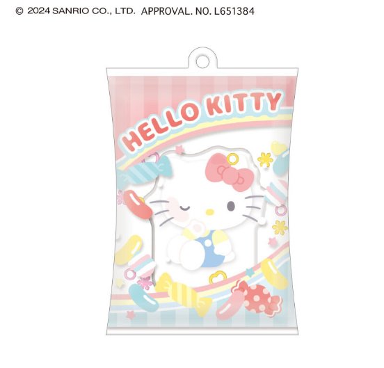 [HELLO KITTY] "Sanrio Candy" Air Keychain - Rosey’s Kawaii Shop