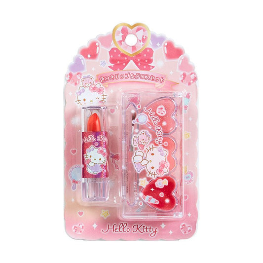 [HELLO KITTY] "Sanrio Lip Gloss" Set - Rosey’s Kawaii Shop