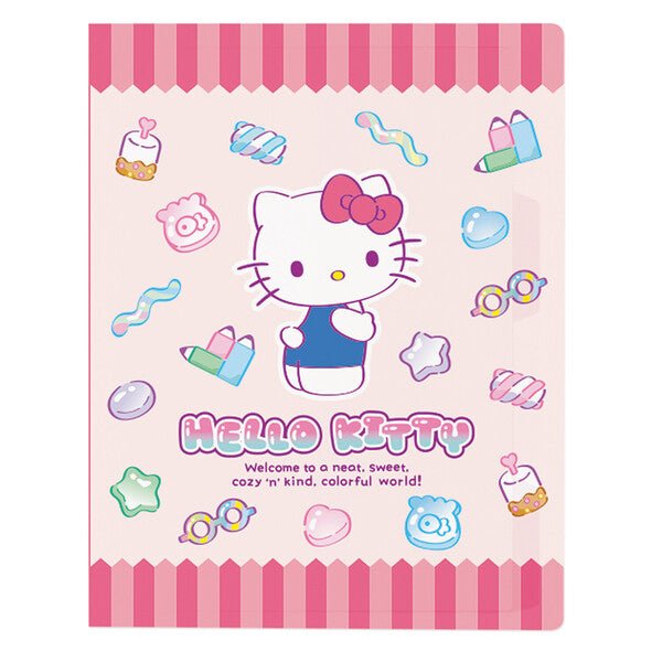 [HELLO KITTY] "Sanrio Marshmallow Gummy" B5 Binder - Rosey’s Kawaii Shop