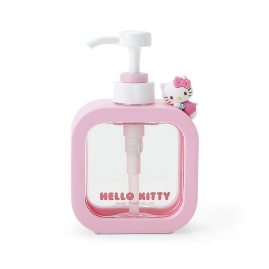 [HELLO KITTY - SMALL] "Sanrio Bath" Pump Bottle - Rosey’s Kawaii Shop