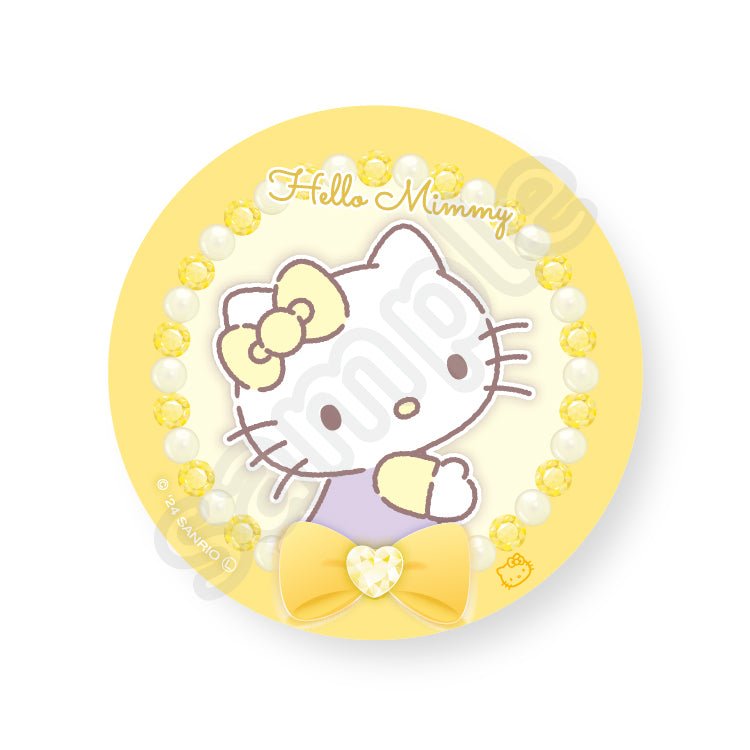 [HELLO MIMMY] "Sanrio Bijou Deco" Badge - Rosey’s Kawaii Shop