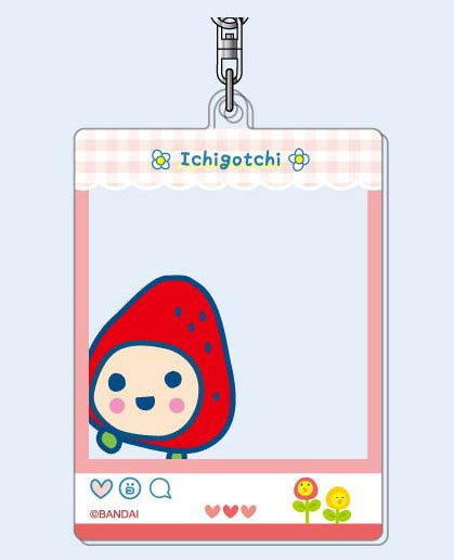 [ICHIGOTCHI] "Tamagotchi Clear Photo" Keychain - Rosey’s Kawaii Shop