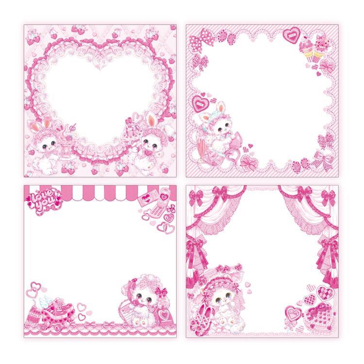 [IDOL PINK] "Amenomori Fumika" Memo Pad - Rosey’s Kawaii Shop