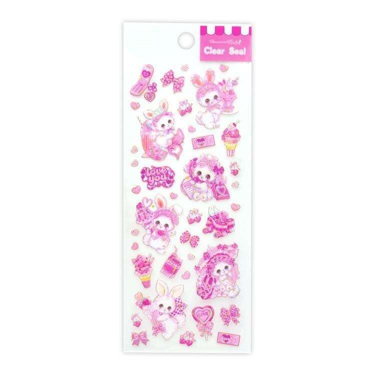 [IDOL PINK] "Amenomori Fumika" Sticker Sheet - Rosey’s Kawaii Shop