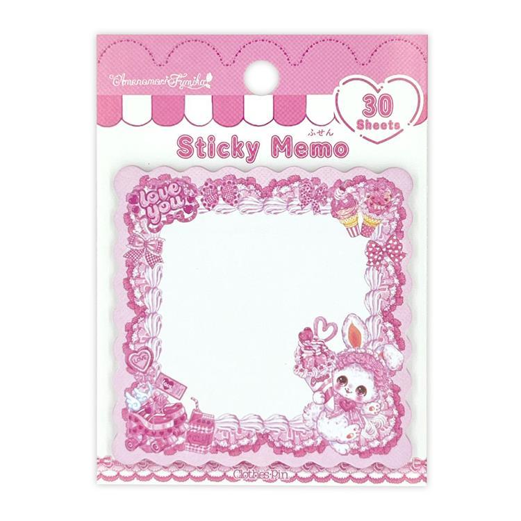 [IDOL PINK] "Amenomori Fumika" Sticky Notes - Rosey’s Kawaii Shop