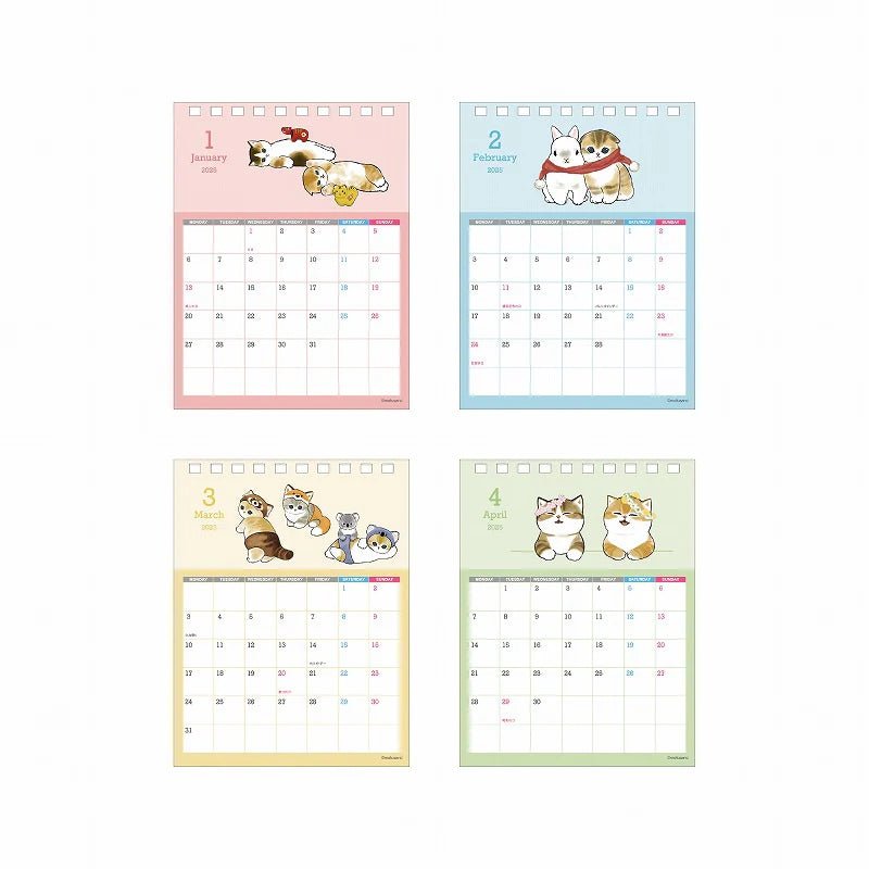 [INDEX] "2025 Mofusand Tabletop Calendar" - Rosey’s Kawaii Shop