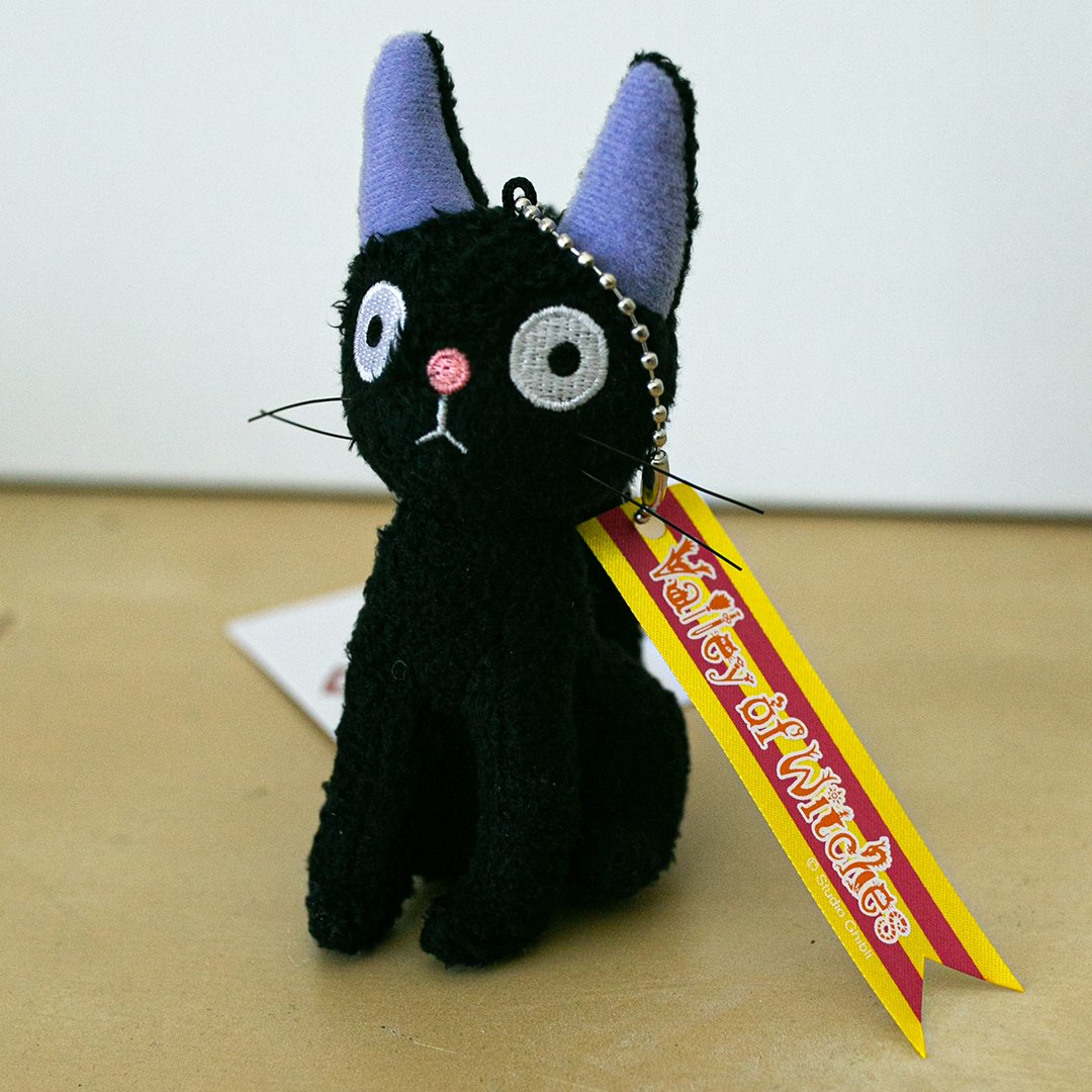 [Jiji the Cat] LIMITED "Studio Ghibli Park" Plush Keychain - Rosey’s Kawaii Shop