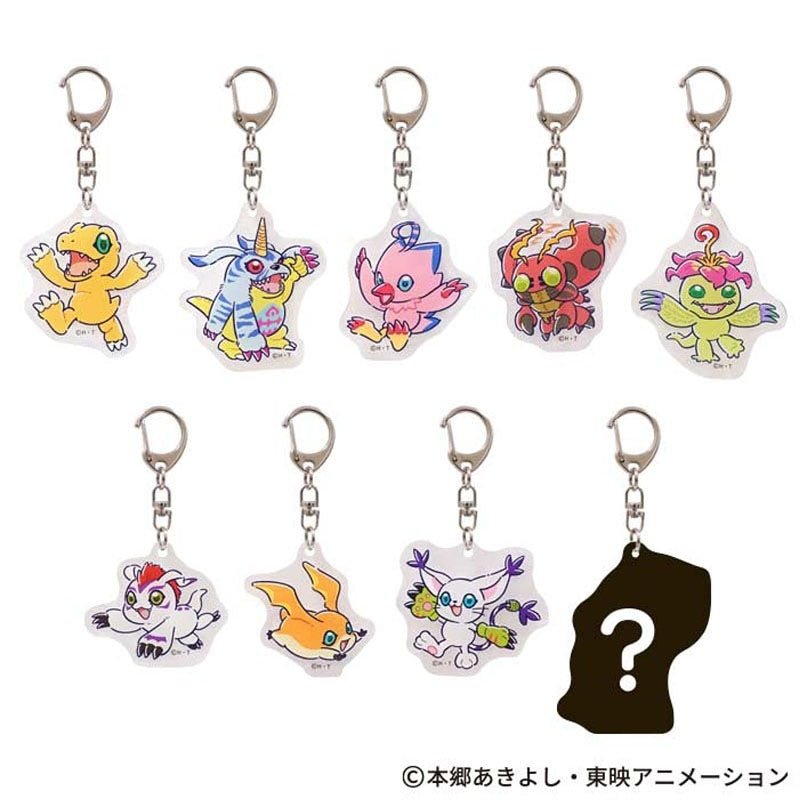 [KEYCHAIN] "Digimon Adventure" Blind Bag - Rosey’s Kawaii Shop