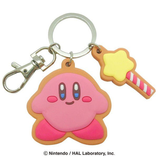 "Kirby Cookie" Keychain - Rosey’s Kawaii Shop