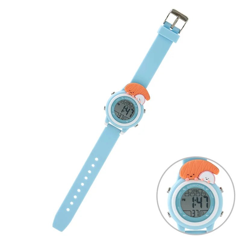 [KIRIMICHAN] "Gudetama & Kirimi - chan Festival" Digital Watch - Rosey’s Kawaii Shop