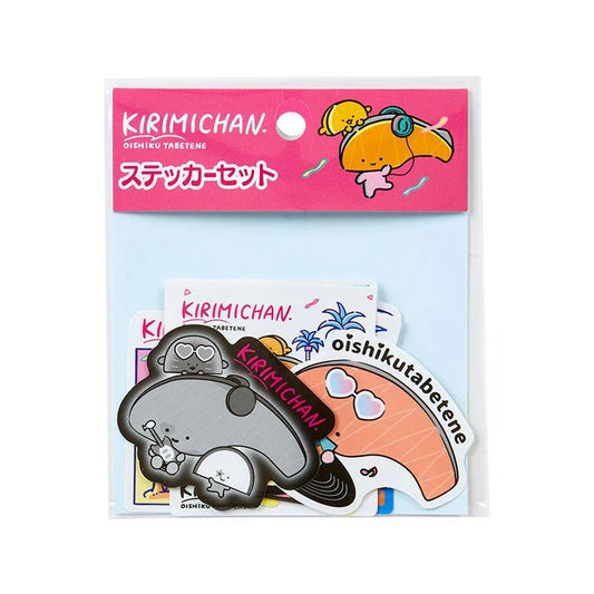 [KIRIMICHAN] "Gudetama & Kirimi - chan Festival" Sticker Set - Rosey’s Kawaii Shop