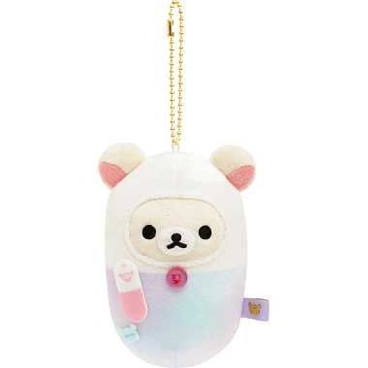 [Korilakkuma Capsule] "Rilakkuma Colorful Doctor" Plush Keychain - Rosey’s Kawaii Shop